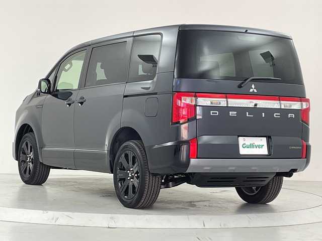 三菱 デリカＤ：５ シャモニー 大阪府 2025(令7)年 0.1千km グラファイトグレーメタリック/ブラックマイカ 4WD/ALPINE(EXIINX）/AppleCarPlay/ステップレス　（7人）D:5専用11型ナビゲーション/シートヒーター(D席N席)/ステアリングヒーター/電動リアゲート/両側パワースライドドア/純正18インチアルミホイール/横滑り防止装置/レーンキープアシスト/オートライト/オートマチックハイビーム/フォグランプ/スマートキー/衝突被害軽減システム/カーテンエアバック