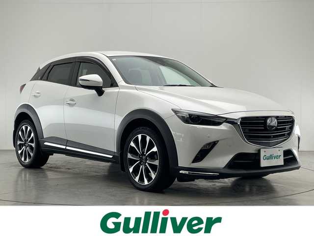 マツダ ＣＸ－３ 20SプロアクティブSパッケージ 宮崎県 2019(令1)年 4.3万km スノーフレイクホワイトパールマイカ i-ACTIVSENSE/〇スマートブレーキサポート/〇スマートシティブレーキサポート/〇ブラインドスポットモニター/〇車線逸脱警報システム/〇交通標識認識システム/〇ドライバーアテンションアラート/〇コーナーセンサー/〇オートマチックハイビーム/〇レーダークルーズコントロール/純正7インチナビ/フルセグTV/CD/DVD/Bluetooth/360°ビューモニター/ヘッドアップディスプレイ/ハーフレザーシート/シートヒーター/ハンドルヒーター/パドルシフト/LEDヘッドライト/純正18インチAW/ETC/アイドリングストップ/スマートキー×２/保証書/取扱説明書