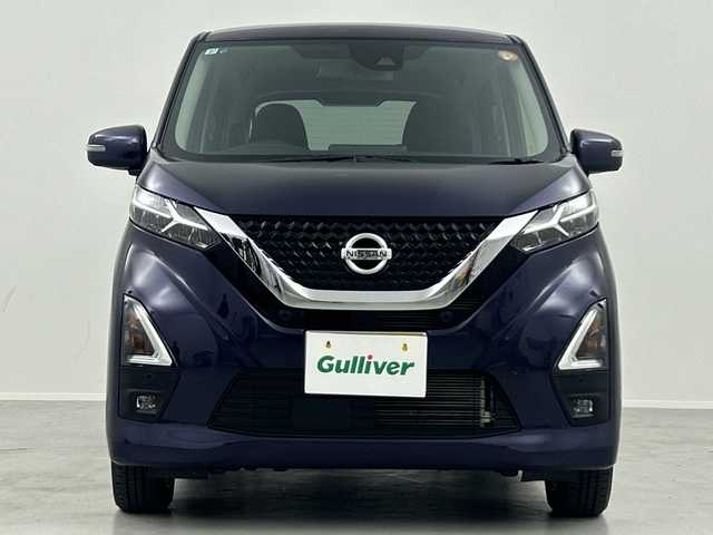 日産 デイズ ハイウェイスターX 福島県 2021(令3)年 5.7万km アメジストパープル /禁煙車//全方位カメラ//衝突被害軽減ブレーキ//横滑り防止装置//レーンキープアシスト//コーナーセンサー//オートハイビーム//LEDヘッドライト//USB入力端子//取扱説明書//記録簿//純正フロアマット//スペアキー