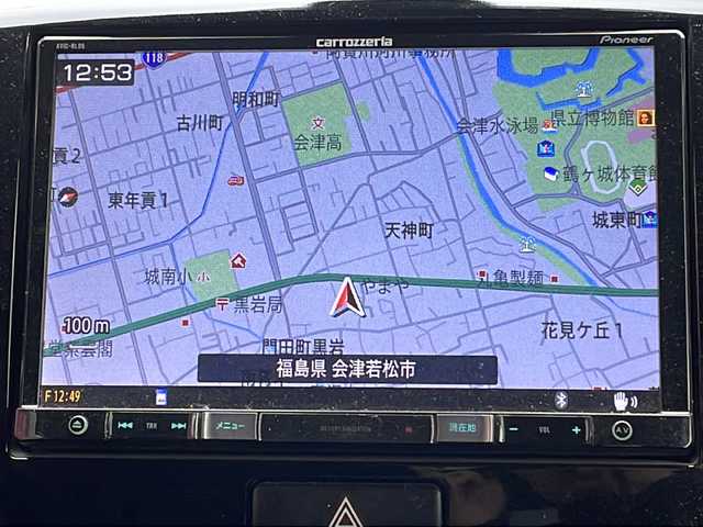 スズキ ワゴンＲ スティングレー X 福島県 2015(平27)年 12.1万km クリスタルホワイトP レーダーブレーキサポート　社外ナビ　バックＣ　ＢＴ　フルセグＴＶ　ＥＴＣ　ステリモ　スマートキー　スペアキー　前席シートヒーター　衝突軽減　電格ミラー　ＬＥＤヘッドライト　フォグランプ　純正ＡＷ装着