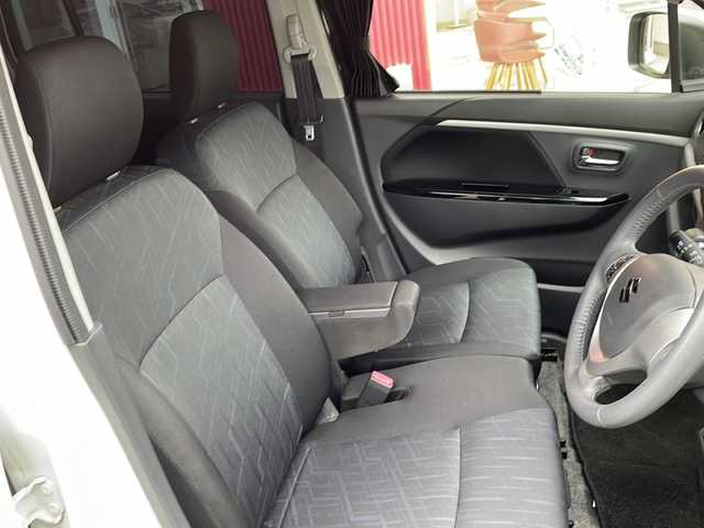 スズキ ワゴンＲ スティングレー X 福島県 2015(平27)年 12.1万km クリスタルホワイトP レーダーブレーキサポート　社外ナビ　バックＣ　ＢＴ　フルセグＴＶ　ＥＴＣ　ステリモ　スマートキー　スペアキー　前席シートヒーター　衝突軽減　電格ミラー　ＬＥＤヘッドライト　フォグランプ　純正ＡＷ装着