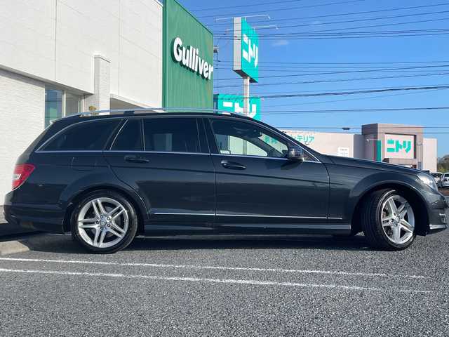 メルセデス・ベンツ Ｃ２００ ブルーエフィシェンシーW AVG 千葉県 2013(平25)年 7.2万km マグネタイトブラック ＡＭＧスポーツパッケージ　ナビ　バックカメラ　フルセグＴＶ　ＢＴ　ハーフレザー　メモリーパワーシート　ウッドパネル　パドルシフト　ルーフレール　ＡＭＧ１７インチアルミホイール　ＡＭＧフロアマット