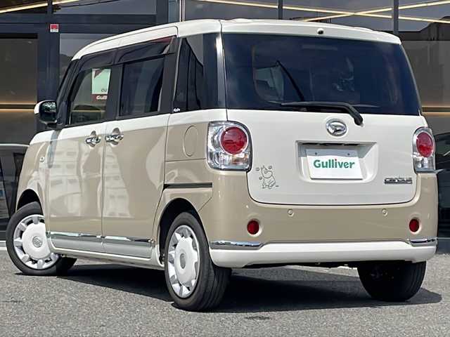 ダイハツ ムーヴ キャンバス G メイクアップ VS SAⅢ 大阪府 2021(令3)年 3.4万km パールホワイトⅢ/ナチュラルベージュマイカメタリック 2トーン 純正８インチナビ　衝突軽減ブレーキ　アラウンドビューモニター　両側パワースライドドア　ＬＥＤヘッドライト　ドライブレコーダー　オートハイビーム　シートヒーター　ＵＳＢ　ｂｌｕｅｔｏｏｔｈ　オートライト