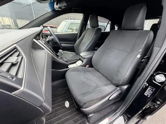 トヨタ ハリアー 滋賀県 2019(令1)年 5.9万km ブラック 禁煙車/純正９インチナビ/・Bluetooth/・フルセグテレビ/・USB/・HDMI/・SDカード/フルモデリスタエアロ /追従機能付クルーズコントロール/レーンキープアシスト/ドライブレコーダー/ビルトインETC/前後コーナーセンサー/電動パーキングブレーキ/電動リアゲート/自動防眩ミラー/衝突軽減ブレーキ/ブレーキホールド/スマートキー