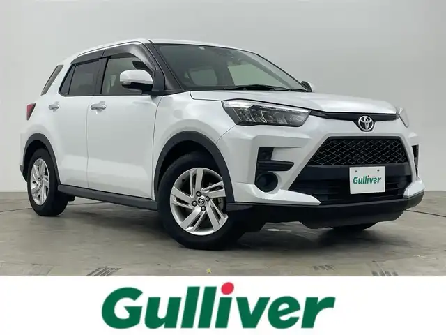 トヨタ ライズ G 岡山県 2020(令2)年 6.2万km シャイニングホワイトパール 純正９インチディスプレイオーディオ　/（フルセグTV/BT/CarPlay)/衝突軽減ブレーキ　/パノラミックビューモニター　/ＬＥＤヘッドライト　/ビルトインＥＴＣ　/ＵＳＢ　/Ｂｌｕｅｔｏｏｔｈ　/フルセグＴＶ　/オートライト　/スマートキー　/スペアキー/新車保証書/取扱説明書