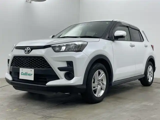 トヨタ ライズ G 岡山県 2020(令2)年 6.2万km シャイニングホワイトパール 純正９インチディスプレイオーディオ　/（フルセグTV/BT/CarPlay)/衝突軽減ブレーキ　/パノラミックビューモニター　/ＬＥＤヘッドライト　/ビルトインＥＴＣ　/ＵＳＢ　/Ｂｌｕｅｔｏｏｔｈ　/フルセグＴＶ　/オートライト　/スマートキー　/スペアキー/新車保証書/取扱説明書