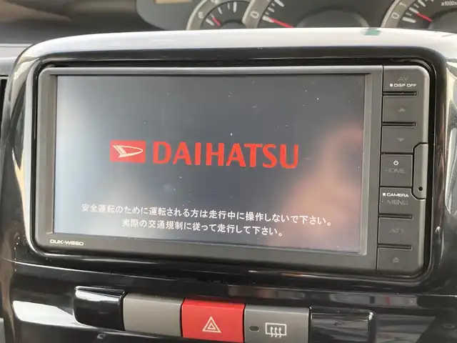 ダイハツ タント カスタム RS 鳥取県 2010(平22)年 6.6万km ブラックマイカ ４ＷＤ・ターボ車/ワンオーナー/純正ＤＰオーディオ／ＤＶＤ／ＣＤ／ＢＴ／ＵＳＢ/キセノンライト/純正フォグランプ/片側パワースライドドア/純正１５インチアルミホイール/スマートキー/ウィンカーミラー/スタットレスセット積込/（タイヤ残り溝　６部山）/フロアマット/ドアバイザー