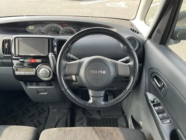 ダイハツ タント カスタム RS 鳥取県 2010(平22)年 6.6万km ブラックマイカ ４ＷＤ・ターボ車/ワンオーナー/純正ＤＰオーディオ／ＤＶＤ／ＣＤ／ＢＴ／ＵＳＢ/キセノンライト/純正フォグランプ/片側パワースライドドア/純正１５インチアルミホイール/スマートキー/ウィンカーミラー/スタットレスセット積込/（タイヤ残り溝　６部山）/フロアマット/ドアバイザー
