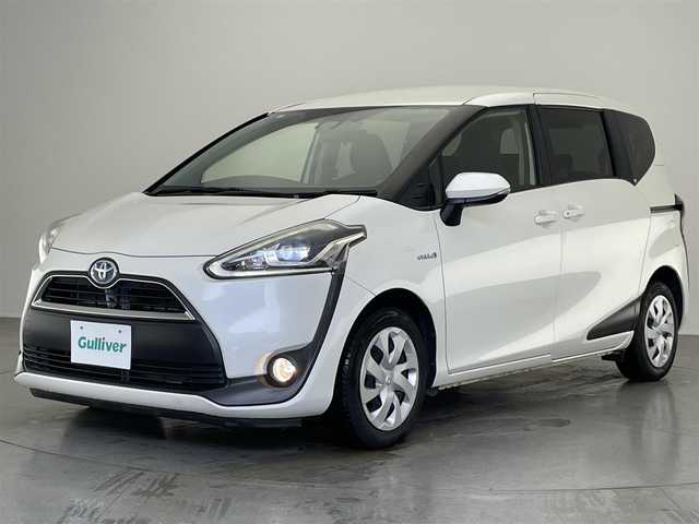 トヨタ シエンタ ハイブリッド G クエロ 愛知県 2018(平30)年 3.3万km ホワイトパールクリスタルシャイン 純正ナビ　フルセグＴＶ　Ｂｌｕｅｔｏｏｔｈ　ＤＶＤ再生　バックカメラ　両側電動スライドドア　純正ドラレコ　ＥＴＣ　黒ハーフレザー　オートハイビーム　ＬＥＤヘッドライト　衝突軽減　スマートキー　禁煙車