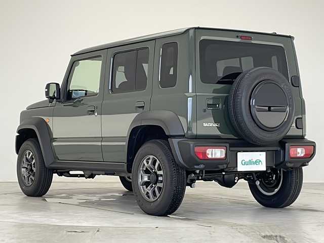 スズキ ジムニー ノマド FC 愛知県 2025(令7)年 0.1千km Ｄグリーン 登録済未使用車/衝突軽減システム/レーダークルーズコントロール/シートヒーター/コーナーセンサー/純正アルミホイール/LEDヘッドライト/ダウンヒルアシストコントロール/オートマチックハイビーム/４WD/ステアリングスイッチ/スマートキー/プッシュスタート