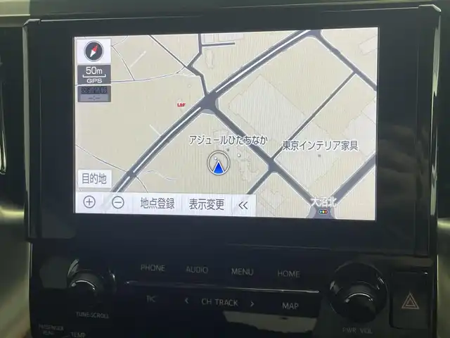 トヨタ アルファード S タイプゴールドⅢ 茨城県 2023(令5)年 3.5万km ブラック モデリスタエアロ　三眼ＬＥＤヘッドランプ　ブラインドスポットモニター　純正ディスプレイオーディオ　バックモニター　両側パワースライドドア　パワーバックドア　純正１８インチＡＷ　レーダークルーズ