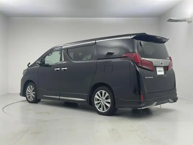 トヨタ アルファード S タイプゴールドⅢ 茨城県 2023(令5)年 3.5万km ブラック モデリスタエアロ　三眼ＬＥＤヘッドランプ　ブラインドスポットモニター　純正ディスプレイオーディオ　バックモニター　両側パワースライドドア　パワーバックドア　純正１８インチＡＷ　レーダークルーズ