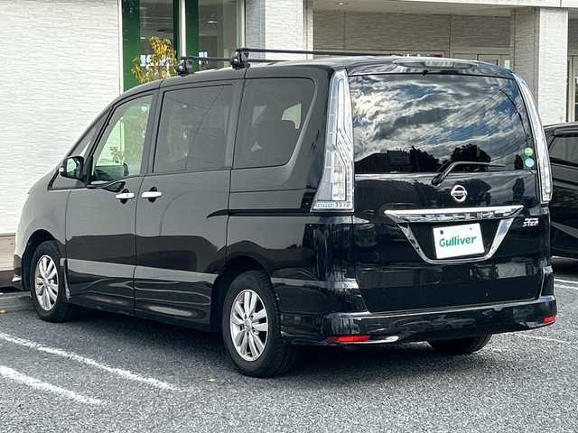 日産 セレナ ハイウェイスター Sエディション 千葉県 2015(平27)年 6.9万km ダイヤモンドブラック ８インチナビＭＭ５１５Ｄ－Ｌ　フリップダウンモニター　スマートミラー　クルコン　エマージェンシーブレーキ　パワースライドドア　ＢＴ　ＥＴＣ　ＤＶＤ　スマートキ　マット　純正１５インチＡＷ　オートライト