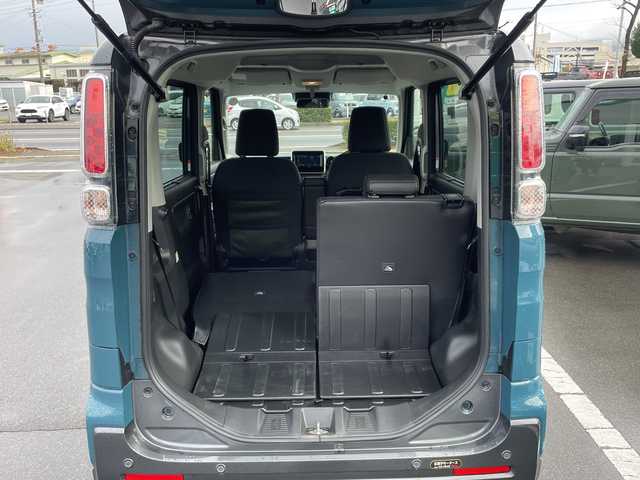 スズキ スペーシア ギア HYBRID XZターボ 長野県 2022(令4)年 1.5万km デニムブルー ガンメタリック 2トーン 禁煙車/4WD/ターボ/純正ナビ//CD/DVD/Bluetooth/フルセグTV/USB入力端子/両側パワースライドドア/前席シートヒーター/純正ビルトインETC/ルーフレール/純正AW14インチ/純正フロアマット/アイドリングストップ/レーダークルーズコントロール/衝突被害軽減システム/横滑り防止装置/レーンキープアシスト/フォグランプ/LEDヘッドライト/オートマチックハイビーム/コーナーセンサー後ろのみ/プッシュスタート/スマートキー/スペアキー