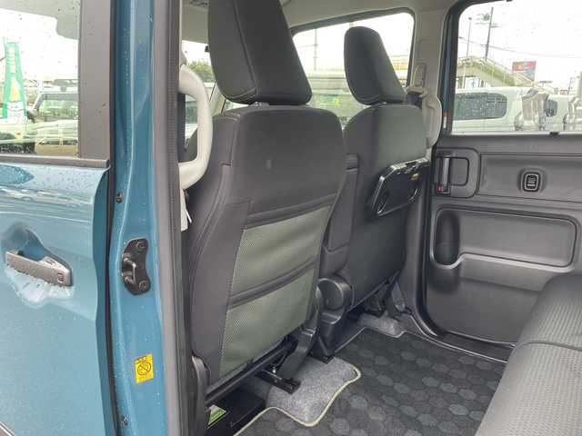 スズキ スペーシア ギア HYBRID XZターボ 長野県 2022(令4)年 1.5万km デニムブルー ガンメタリック 2トーン 禁煙車/4WD/ターボ/純正ナビ//CD/DVD/Bluetooth/フルセグTV/USB入力端子/両側パワースライドドア/前席シートヒーター/純正ビルトインETC/ルーフレール/純正AW14インチ/純正フロアマット/アイドリングストップ/レーダークルーズコントロール/衝突被害軽減システム/横滑り防止装置/レーンキープアシスト/フォグランプ/LEDヘッドライト/オートマチックハイビーム/コーナーセンサー後ろのみ/プッシュスタート/スマートキー/スペアキー