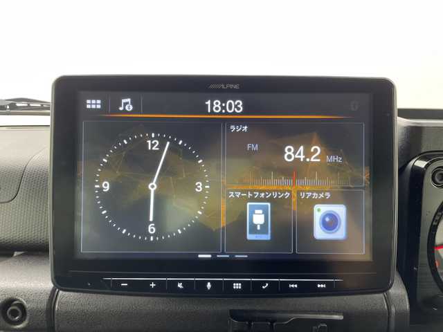 スズキ ジムニー XC 群馬県 2022(令4)年 2.4万km ミディアムグレー ４ＷＤターボ　アルパイン９型ディスプレイオーディオ　ＥＴＣ　ドラレコ　電子ミラー　衝突被害軽減システム　シートヒーター　クルーズコントロール　ダウンヒルアシスト　ＪＩＭＫＥＮＴＡＣマフラー　禁煙車