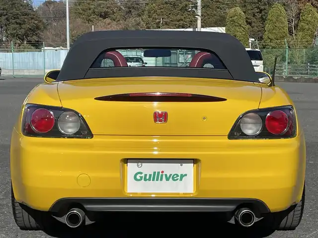 ホンダ Ｓ２０００ 千葉県 2001(平13)年 3.3万km インディイエローパール Y52P:インディイエローパール/OPレッドインテリア/レッドレザー/CE28N17インチAW/ガラススクリーン/レイズCE28N17インチAW/HIDヘッドライト/保証書/取扱説明書/スペアキー有