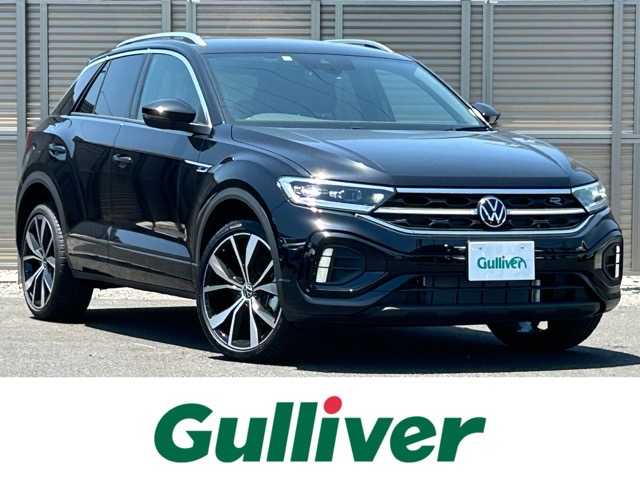 フォルクスワーゲン ＶＷ Ｔ－ロック TDI Rライン 千葉県 2023(令5)年 0.7万km 黒 Discover Proナビ/Bluetooth/AM/FM/Android Auto/Apple CarPlay/バックカメラ/ETC2.0/DCCパッケージ/オールインセーフティ/アダプティブクルーズコントロール/レーンキープアシスト/レーンチェンジアシスト/パークディスタンスコントロール/マヌーバーブレーキ/パークアシスト/リヤトラフィックアラート/ハーフレザーシート/前席シートヒーター/パワーバックドア/プッシュスタート/スマートキー/スペアキー×１/純正19インチアルミホイール/保証書・取扱説明書