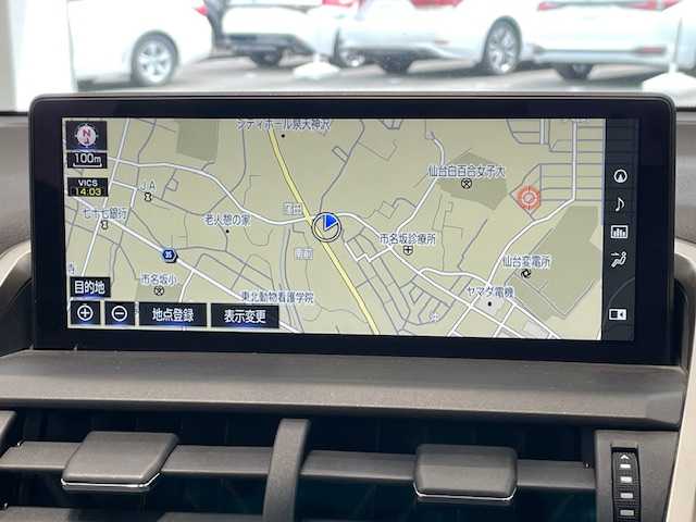 レクサス ＮＸ 300h Iパッケージ 宮城県 2018(平30)年 4.2万km プラチナムシルバーメタリック 純正SDナビ/レクサスセーフティーセンスプラス/・プリクラッシュセーフティシステム（衝突回避支援、被害軽減）/・レーンディパーチャーアラート/・キーピングアシスト/・オートマチック＆アダプティブハイビームシステム/・レーダークルーズコントロール/ブレーキホールド/パドルシフト/バックカメラ/コーナーセンサー/プッシュスタート/ETC2.0/ステアリングヒーター/レザーシート/シートメモリー/シートヒーター/3眼LEDヘッドライト/純正アルミ/純正フロアマット
