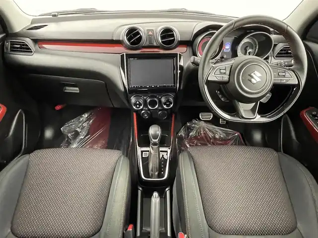 スズキ スイフト スポーツ セーフティPKG 埼玉県 2018(平30)年 4.9万km バーニングレッドPM 純正８インチナビ　フルセグＴＶ　Ｂｌｕｅｔｏｏｔｈ　全方位カメラ　シートヒーター　レーダークルーズコントロール　レーンアシスト　パドルシフト　衝突軽減システム　ドライブレコーダー　ビルトインＥＴＣ