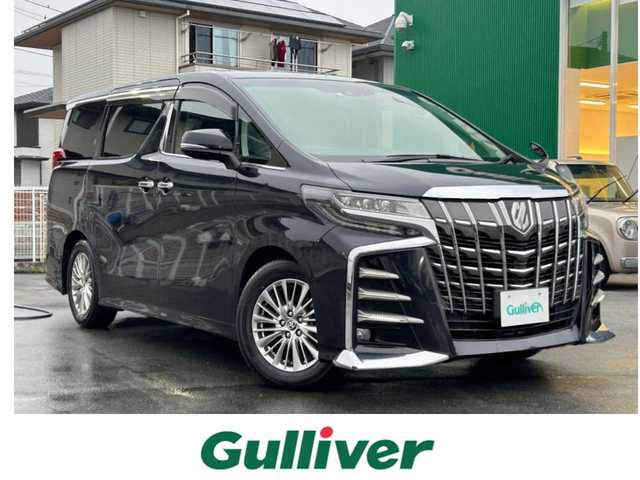 トヨタ アルファード S Cパッケージ 静岡県 2020(令2)年 4.6万km スパークリングブラックパールクリスタルシャイン エンジンスタートボタン/パワーステアリング/パワーウィンドウ/MTモード付AT/100V充電/スマートキー/スペアキー１本/クルーズコントロール/フリップダウンモニター/純正ETC2.0/USB入力端子/バックカメラ/純正メーカーOPメモリナビ（BT.フルセグ）/3列シート/サンルーフ/オットマン/電動リアゲート/フロアマット/D席N席パワーシート/レザーシート/D席N席シートヒーター/D席N席エアシート/両側パワースライドドア/純正アルミホイール/ABS/横滑り防止装置/コーナーセンサー前後/レーンキープアシスト/オートライト/オートマチックハイビーム/LEDヘッドライト/W+サイドエアバック/衝突軽減システム/ステアリングヒーター