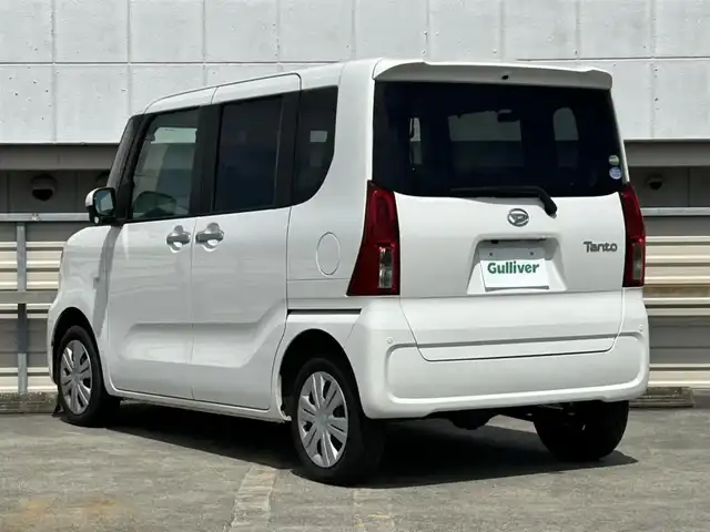 ダイハツ タント X ターボ 静岡県 2020(令2)年 6万km ホワイト 4WD/ターボ車/スマートアシスト/カロッツェリアナビ/バックカメラ/BTオーディオ/前後ドライブレコーダー/ETC/前席シートヒーター/プッシュスタート/スマートキー/パワースライドドア/ＬＥＤヘッドライト/プッシュスタート