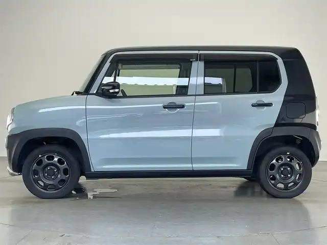 スズキ ハスラー タフワイルド 愛知県 2018(平30)年 7.3万km オフブルーメタリック/ブラック 2トーン 社外ナビ　フルセグＴＶ　ＢＴ　ハーフレザー　シートヒーター　ＥＴＣ　デュアルカメラブレーキ　衝突軽減　車線逸脱　ＨＩＤオートライト　フォグランプ　ナノイーエアコン　プッシュスタート　ツートン色　禁煙車