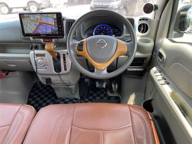 日産 ＮＶ１００クリッパー リオ G 静岡県 2016(平28)年 6.1万km ブルーイッシュブラック ハイルーフ/両側パワースライドドア/社外メモリナビ・フルセグTV/DVD/CD/USB/SD/Bluetooth/バックカメラ/社外16インチアルミホイール/社外ブーストメーター/社外ヘッドライト/オートステップ/HIDライト/衝突軽減ブレーキ/スマートキー2個/プッシュスタート/新車時保証書/取扱説明書