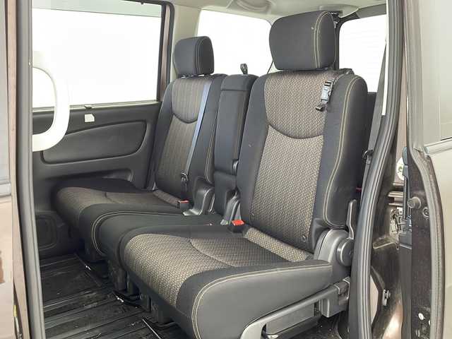 日産 セレナ HWS S HV Vセレ +SeftyⅡ 茨城県 2016(平28)年 7.7万km インペリアルアンバーP 純正ナビ/衝突軽減ブレーキ/両側電動スライドドア/全方位カメラ　/後席モニター/クルーズコントロール/ETC/ドライブレコーダー/純正フロアマット/純正アルミホイール/LEDヘッドライト/フォグランプ/オートライト/スマートキー