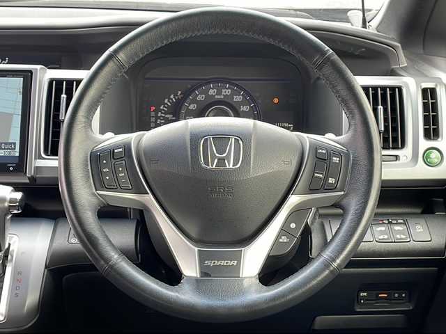 ホンダ ステップワゴン スパーダ Z 青森県 2015(平27)年 11.2万km プレミアムコスミックバイオレットパール 4WD/純正9インチナビ・フルセグTV/CD・DVD・Bluetooth・SD/バックカメラ/両側パワースライドドア/クルーズコントロール/パドルシフト/ワイパーデアイサー/純正エンジンスターター/前後ドライブレコーダー/ビルトインETC/HIDヘッドライト/オートライト/フォグランプ/純正16インチアルミ/スマートキー/スペアキー