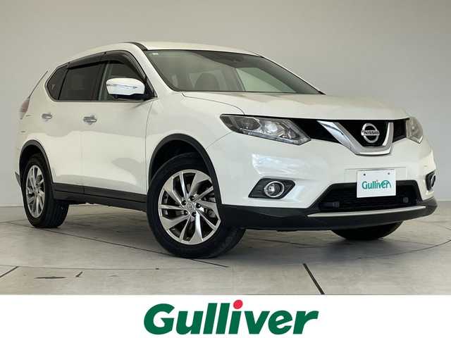 日産 エクストレイル 20Xtt エマージェンシーブレーキ 愛知県 2017(平29)年 5.5万km ブリリアントホワイトパール 純正ナビ/全方位カメラ/クルーズコントロール/シートヒーター/ワンセグ/ＣＤ/バックカメラ/電動リアゲート/コーナーセンサー/純正アルミホイール/ＥＴＣ/LEDヘッドライト/ドライブレコーダー/ステアリングスイッチ/スマートキー/プッシュスタート