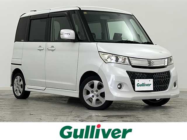 スズキ パレット ＳＷ TS 宮城県 2010(平22)年 7万km パールホワイト 両側パワースライドドア/ポータブルナビ/・ワンセグTV/ケンウッドカーオーディオ/ETC/HIDヘッドライト/フォグランプ/オートライト/オートエアコン/プッシュスタート/スマートキー/純正14インチアルミホイール/純正フロアマット