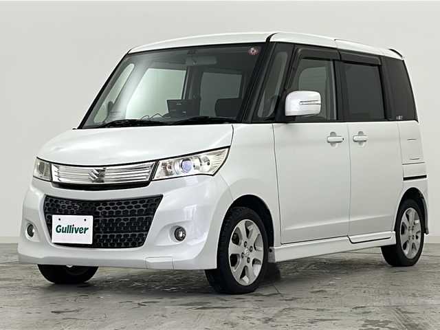 スズキ パレット ＳＷ TS 宮城県 2010(平22)年 7万km パールホワイト 両側パワースライドドア/ポータブルナビ/・ワンセグTV/ケンウッドカーオーディオ/ETC/HIDヘッドライト/フォグランプ/オートライト/オートエアコン/プッシュスタート/スマートキー/純正14インチアルミホイール/純正フロアマット