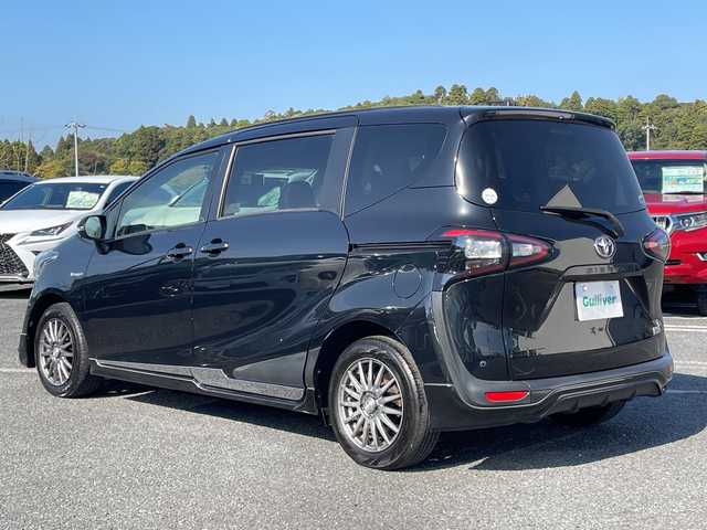 トヨタ シエンタ ハイブリッド G クエロ 千葉県 2018(平30)年 3.6万km ブラックマイカ ＴＲＤエアロ　ナビＮＳＺＴ－Ｗ６６Ｔ　フリップダウンモニター　バックカメラ　両側電動スライドドア　ＨＤＭＩ　ＢＴ　ＵＳＢ　ＥＴＣ　ＡＨＢ　ＬＤＡ　ＰＣＳ　１５インチＡＷ　ＬＥＤライト　オートライト