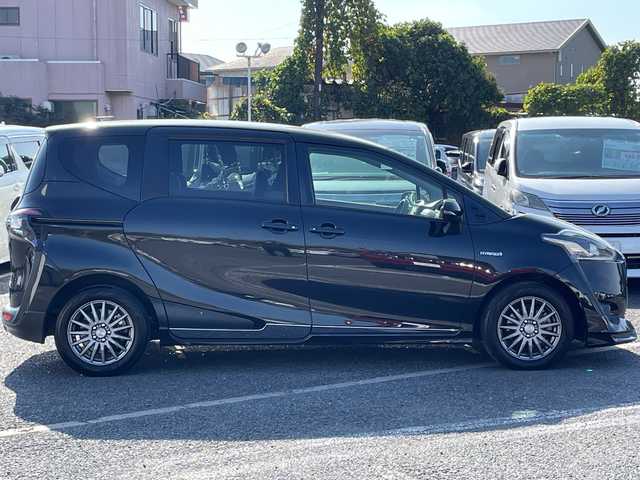 トヨタ シエンタ ハイブリッド G クエロ 千葉県 2018(平30)年 3.6万km ブラックマイカ ＴＲＤエアロ　ナビＮＳＺＴ－Ｗ６６Ｔ　フリップダウンモニター　バックカメラ　両側電動スライドドア　ＨＤＭＩ　ＢＴ　ＵＳＢ　ＥＴＣ　ＡＨＢ　ＬＤＡ　ＰＣＳ　１５インチＡＷ　ＬＥＤライト　オートライト