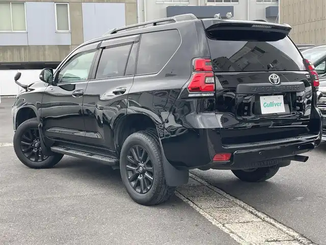トヨタ ランドクルーザー プラド TX Lパッケージ マットブラED 島根県 2023(令5)年 5.1万km ブラック 社外９インチＳＤナビ　/フルセグTV　/ＤＶＤ再生　/Ｂｌｕｅｔｏｏｔｈ接続　/バックカメラ　/ビルトインＥＴＣ2.0 　/前後ドライブレコーダー/トヨタセーフティセンス/・レーダークルーズコントロール/・プリクラッシュセーフティ/・レーンディパーチャーアラート/・オートマチックハイビーム/黒レザーシート/電動格納サードシート/前席パワーシート／シートヒーター/エアーシート/前後コーナーセンサー　/純正LEDヘッドライト　/純正LEDフォグライト/純正１８インチアルミホイール/保証書/取扱説明書