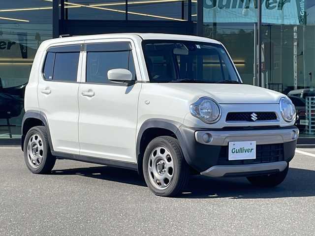 スズキ ハスラー G 鹿児島県 2017(平29)年 6万km クリスタルホワイトP 社外ＳＤナビ　/バックカメラ/ＥＴＣ　/シートヒーター/フルセグテレビ/Ｄ席Ｎ席シートヒーター/純正15インチアルミホイール/アイドリングストップ　/横滑り防止装置/衝突軽減装置/ＡＡＣ/アイドリングストップ/電動格納ミラー/ドアバイザー