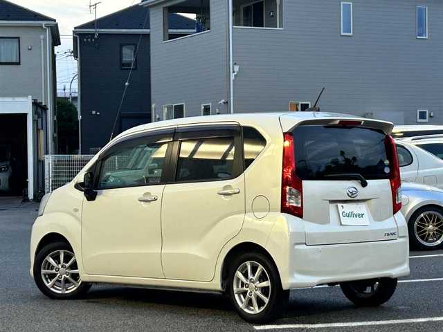 ダイハツ ムーヴ X ターボ SAⅢ 静岡県 2018(平30)年 1.8万km パールホワイトⅢ ユーザー買取車両/ワンオーナー/純正SDナビ(NSZM-W66D)/　【CD/DVD/BT/地デジフルセグTV】/純正14インチAW/スマートアシスト/衝突被害軽減システム/シートヒーター/バックカメラ/アイドリングストップ機能/スマートキー/Egプッシュスタート/USBポート/ステアリングスイッチ/新車時保証書/取扱説明書/スペアキー×1