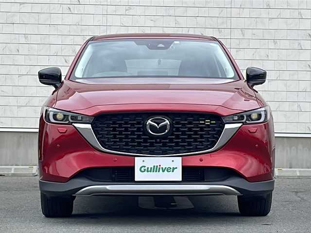 マツダ ＣＸ－５ XD フィールドジャーニー 山形県 2022(令4)年 4.9万km ソウルレッドクリスタルM 禁煙車/i-ACTIVSENSE/・トラクションコントロールシステム（ＴＣＳ）/・アイ・ストップ（ｉ－ｓｔｏｐ）/・クルージング＆トラフィック・サポート（ＣＴＳ）/・マツダ・レーダー・クルーズ・コントロール（ＭＲＣＣ）/・レーンキープ・アシスト・システム（ＬＡＳ）/ブラインドスポットモニター/360°ビューモニター/ハーフレザーシート/パワーシート/純正ナビ(BT.USB.SD)/パドルシフト/ETC/パーキングセンサー/電動パーキングブレーキ/オートホールド/ドライブレコーダー/プッシュスタート/スマートキーｘ２/ＬＥＤヘッドライト