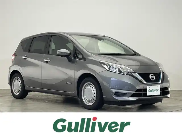 日産 ノート e－パワー X Vセレクション 滋賀県 2020(令2)年 6.7万km ダークメタルグレー 禁煙車/社外ナビ/Bluetooth/アラウンドビューカメラ/ETC/プッシュスタート/スマートキー/フロアマット/エマージェンシーブレーキ/LEDヘッドライト/コーナーセンサー