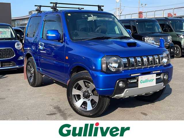 スズキ ジムニー クロスアドベンチャー XC 道東・釧路十勝 2010(平22)年 8.6万km パールメタリックカシミールブルー 4WD/ナビ　AVIC-HRZ990/　(AM/FM/CD/DVD)/エンジンスターター/ドライブレコーダー/ハーフレザーシート/シートヒーター/2WD⇔4WD切替/GPSレーダー/室内LED/冬タイヤ積込/純正16インチAW/純正フロアマット/ドアバイザー/マッドガード/ABS/横滑り防止装置