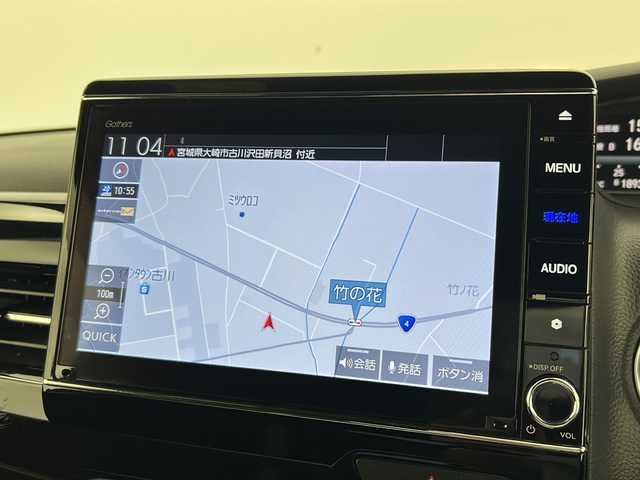 ホンダ Ｎ ＢＯＸ カスタム L ターボ 宮城県 2021(令3)年 5.5万km プラチナホワイトパール 1オーナー/Honda SENSING	/・衝突軽減ブレーキ/・アダプティブクルーズコントロール/・車線維持支援システム	/・オートハイビーム	/純正8型ナビ/・CD.DVD.SD.BT.USB/フルセグTV/両側パワースライドドア/バックカメラ/ハーフレザーシート/前席シートヒーター/パドルシフト/ステアリングスイッチ/ビルトインETC/LEDヘッドライト/LEDフォグランプ/アイドリングストップ/横滑り防止装置/プッシュスタート/スマートキー/ロールサンシェード/シートバックテーブル/純正15inAW/フロアマット
