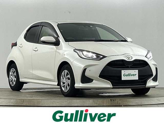 トヨタ ヤリス G 愛知県 2020(令2)年 1.7万km ホワイトパールクリスタルシャイン 禁煙車/純正9インチナビ　/（AM/FM/Bluetooth）/全方位カメラ/トヨタセーフティーセンス/・衝突軽減ブレーキ/・レーンキープアシスト/。オートマチックハイビーム/・クリアランスソナー/・誤発進抑制機能　/ＥＴＣ２．０　/ドライブレコーダー/スマートキー　/プッシュスタート　/カーテンエアバック/純正フロアマット