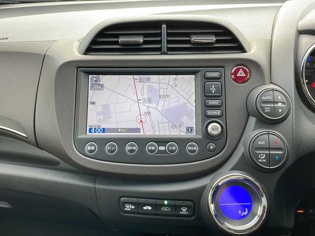 ホンダ フィット シャトル ハイブリッド ナビプレミアムセレ 富山県 2012(平24)年 5.1万km ポリッシュドメタルメタリック 純正HDDナビ/ワンセグTV/バックカメラ/ETC/クルーズコントロール/前後ドライブレコーダー/HID/スマートキー/社外15インチAW/ハーフレザー