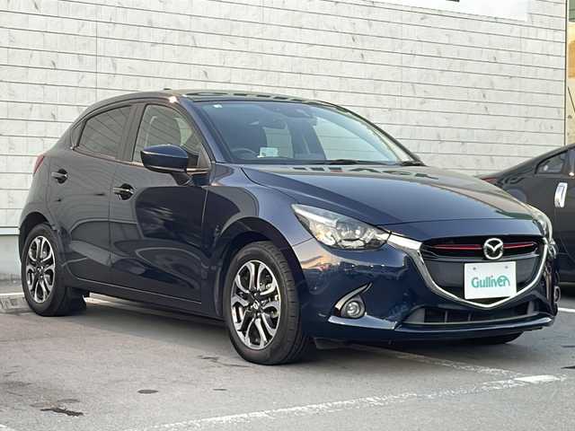 マツダ デミオ XD ツーリング 静岡県 2016(平28)年 5.7万km ディープクリスタルブルーマイカ 純正ナビ/地デジTV/純正CD/DVD/Bluetooth/バックカメラ/純正16インチAW/スマートキー/ディスチャージ/オートライト/フォグランプ/横滑り防止/ETC
