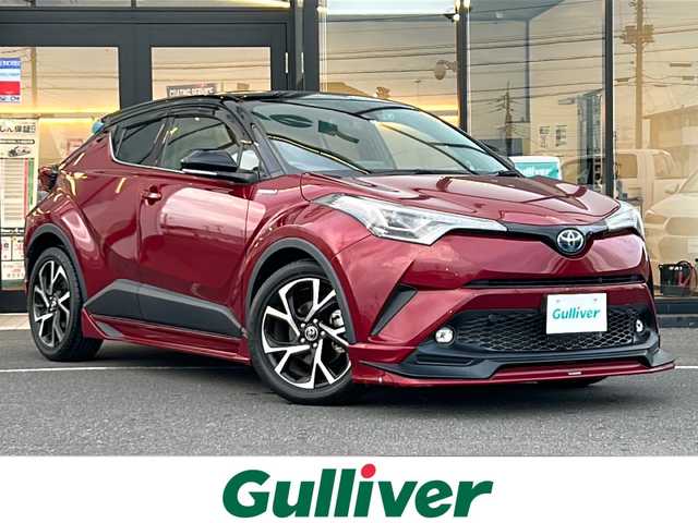 トヨタ Ｃ－ＨＲ 茨城県 2018(平30)年 0.7万km 赤 純正SDナビ(フルセグTV/Bluetooth/バックカメラ)/ETC2.0/ドライブレコーダー/アダプティブクルーズコントロール/横滑り防止装置/コーナーセンサー/レーンキープアシスト/LEDオートライト/オートマチックハイビーム/シートヒーター/純正フロアマット/スマートキー/カーテンエアバッグ/冷房AAC
