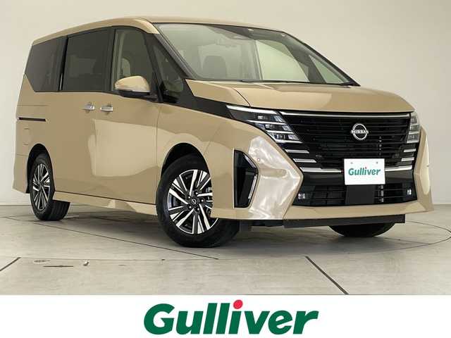 日産 セレナ ハイウェイスター V 愛知県 2022(令4)年 3.2万km 茶 純正10型ディスプレイオーディオナビ/両側パワースライドドア/プロパイロット/全方位カメラ/レーダークルーズコントロール/シートヒーター/コーナーセンサー/純正アルミホイール/ETC2.0/ブラインドスポットモニター/LEDヘッドライト/リアオートエアコン/インテリジェントミラー/レーンキープアシスト/ステアリングヒーター/オートマチックハイビーム/ワイヤレス充電機/衝突軽減システム/フルセグ/Bluetooth/ステアリングスイッチ/スマートキー/プッシュスタート