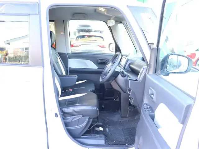 ダイハツ タント X ターボ 神奈川県 2022(令4)年 1.7万km シャイニングホワイトパール ワンオーナー/純正メモリナビ/フルセグテレビ/バックカメラ/クルーズコントロール/プッシュスタート/シートカバー/シートヒーター/片側パワースライドドア/ETC/LEDヘッドライト/保証書/取説/ナビ説/スペアスマートキー/記録(R.7)