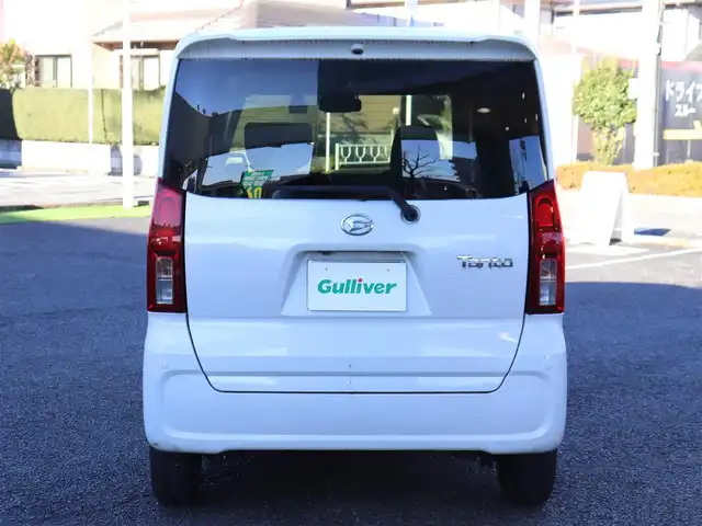 ダイハツ タント X ターボ 神奈川県 2022(令4)年 1.7万km シャイニングホワイトパール ワンオーナー/純正メモリナビ/フルセグテレビ/バックカメラ/クルーズコントロール/プッシュスタート/シートカバー/シートヒーター/片側パワースライドドア/ETC/LEDヘッドライト/保証書/取説/ナビ説/スペアスマートキー/記録(R.7)