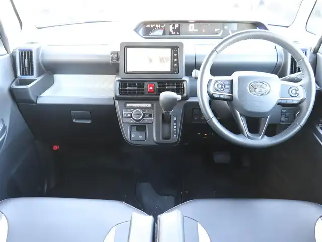 ダイハツ タント X ターボ 神奈川県 2022(令4)年 1.7万km シャイニングホワイトパール ワンオーナー/純正メモリナビ/フルセグテレビ/バックカメラ/クルーズコントロール/プッシュスタート/シートカバー/シートヒーター/片側パワースライドドア/ETC/LEDヘッドライト/保証書/取説/ナビ説/スペアスマートキー/記録(R.7)